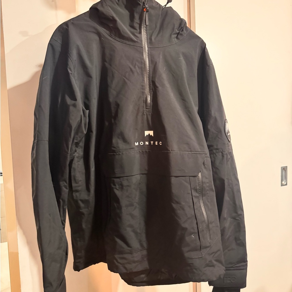 Montec Men's Black Ski & Snowboard Jacket